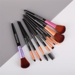 Makeup Brush Set Manufacturer - 8 Pieces Cover Brush Dazzle Color Series Soft