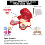 Makeup Kit Factory - Fashionable Love Shape Storage Box Basic Cosmetics