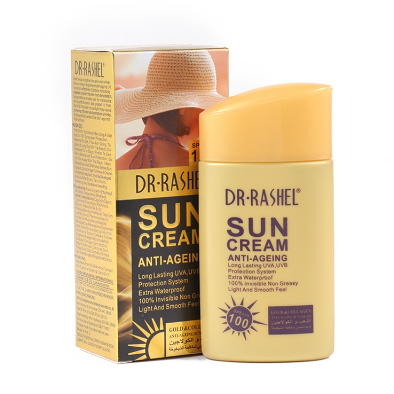 Sun Block Cream Factory - Long Lasting Uva Extra Waterproof Gold Collagen