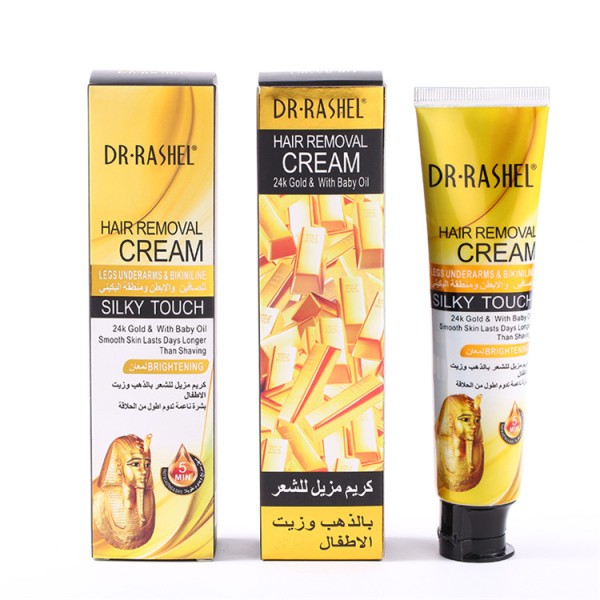 Hair Removal Cream Manufacturer - High Quality 24K Gold Women Clean Body