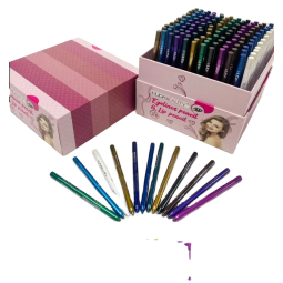 Lip Liner Pencil Supplier - Waterproof 12 Colors Brown Color Lipliner