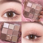 Eyeshadow Palette Manufacturer - 9 Color Matte Glitter Waterproof Diamond Shimmer