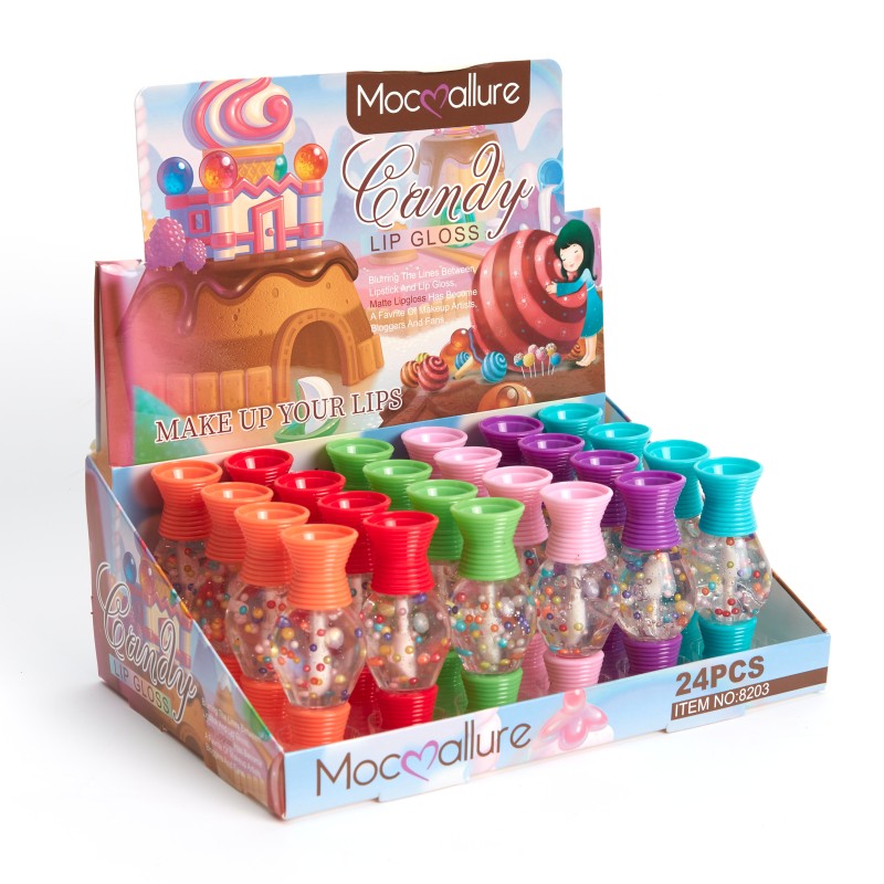 Lip Oil Gloss Manufacturer - Unique Candy Shape Kids Transparent Cute