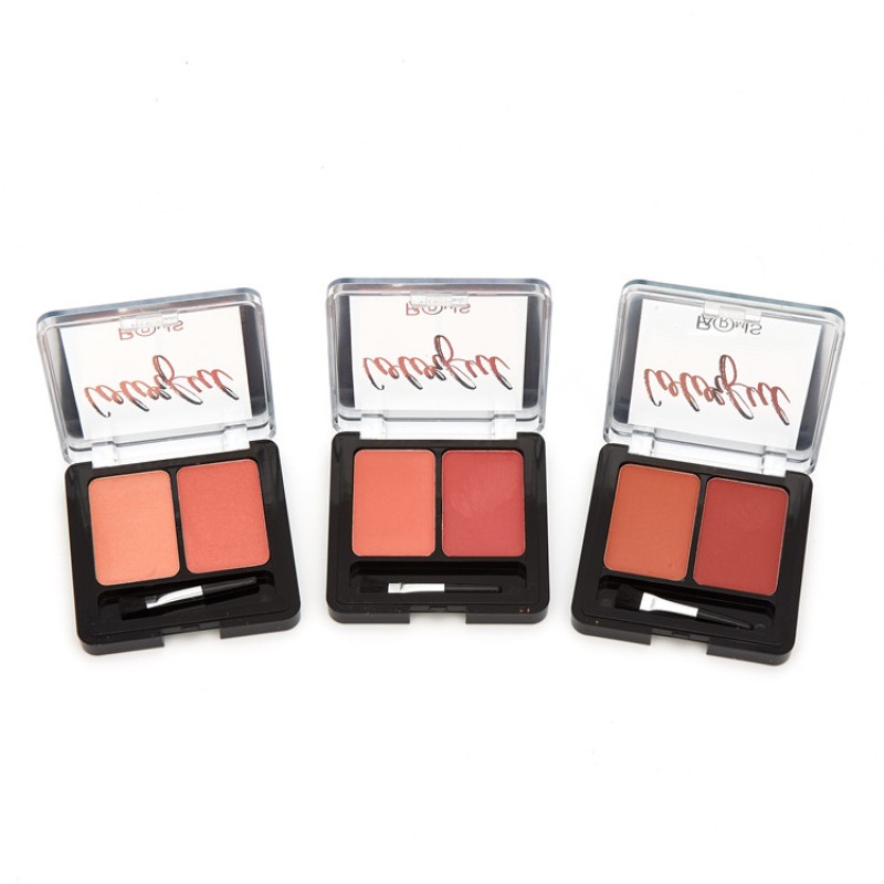 Blush Palette Supplier - Private Label Wholesale 2 Colors Blusher Kit