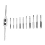 Drill Bit Set Manufacturer - 11pc M6-m12 Composite Tip Drill Bits with Die Set