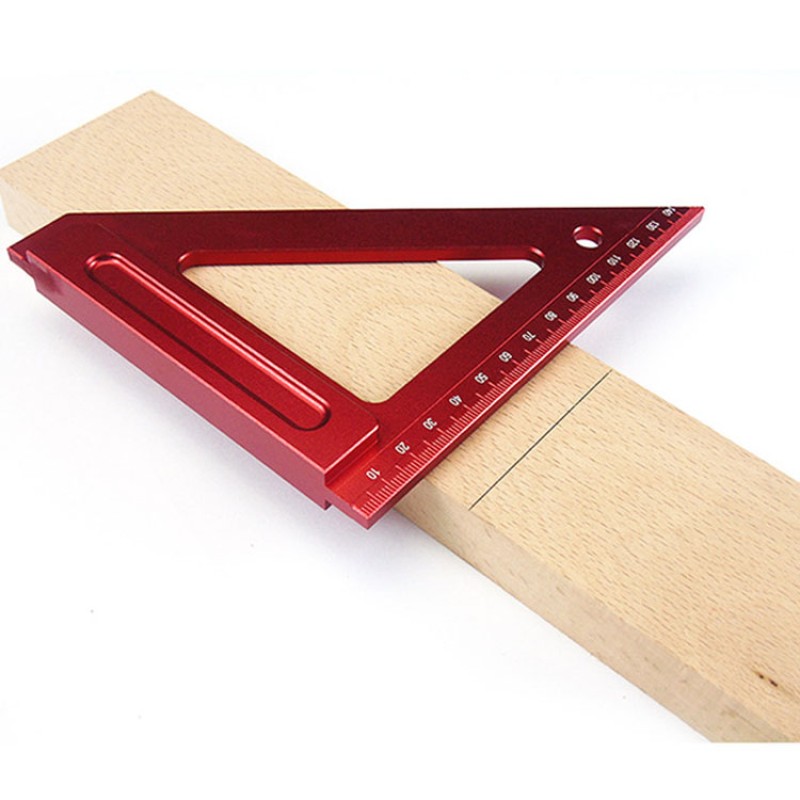 Precision Ruler Supplier - Aluminum Triangle Roofing Square Measuring Tool