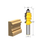 Router Bit Set Factory - 5 Bit Casing & Base Molding 1/2" Shank CNC