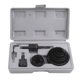 Hole Saw Cutter Manufacturer - Portable 11Pcs Round Hole Opener Tool Kit