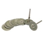 Cutting Discs Factory - 10PCS Emery Diamond Coated Double Side Cut Off Blade