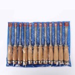Carving Chisel Set Supplier - Multi-function 12Pcs/set Woodworking Knife Set