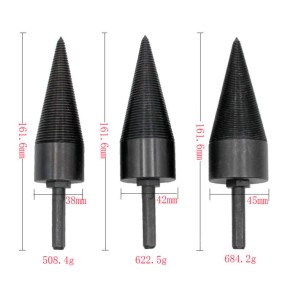 Log Splitter Drill Manufacturer - Hot Selling Removable Firewood Splitter Bit