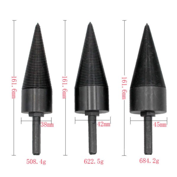 Log Splitter Drill Manufacturer - Hot Selling Removable Firewood Splitter Bit