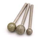 Stone Carving Tools Supplier - High Quality Diamond Tip Burr Ball Tip F Type