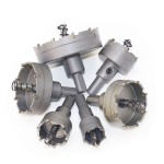 Hole Saw Drill Supplier - 6pc Carbide Tip Tct for Stainless Steel 22-65mm