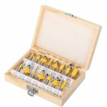 Router Bit Set Supplier - 5 Bit Casing & Base Molding 8mm Shank CNC Cutter