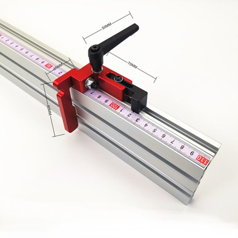 Miter Track Stop Factory - 75 Type Aluminum Miter Track for T-Slot T-Tracks