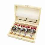 Drill Bit Set Factory - 5pcs Adjustable Depth 15mm-35mm Cabinet Hinge Bits
