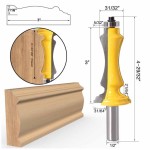 Router Bit Factory - 1PC Door & Window Casing 1/2" Shank Line Knife