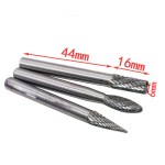 Carbide Rotary File Factory - 6x6 Tungsten Steel Carbide Drill Electric Milling