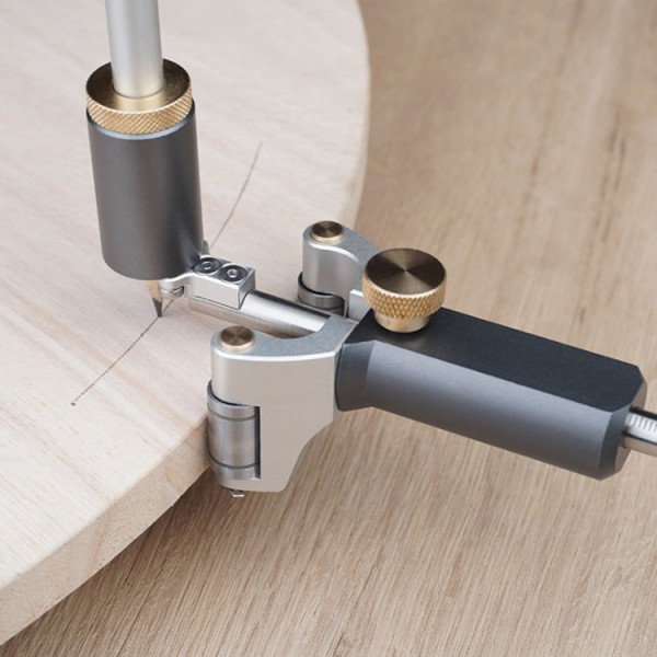 Scriber Tool Factory - 2 in 1 Adjustable 0-120mm Line Drawing Jig