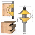 Router Bits Manufacturer - 2 Pcs Set Adjustable Solid Wood Door Cutter