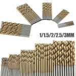 Drill Bit Set Factory - 50PCS Din338 M35 Cobalt Twist Drill for Stainless Steel