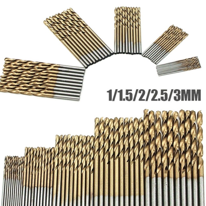 Drill Bit Set Factory - 50PCS Din338 M35 Cobalt Twist Drill for Stainless Steel