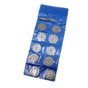 Cutting Discs Factory - 10PCS Emery Diamond Coated Double Side Cut Off Blade