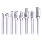 Routing Bits Manufacturer - 8pc 6mm Shank Tungsten Carbide Rotary Burr Set