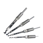 Drill Bit Set Factory - 4PCS HSS Twist Drill Square Auger Mortising Chisel