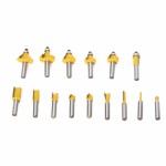 Router Bit Set Supplier - 5 Bit Casing & Base Molding 8mm Shank CNC Cutter