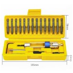 Drill Driver Set Supplier - 20PC Head Half Time Quick Change Countersink Set