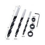 Doweling Jig Kit Supplier - 41pcs Quick Wood Drilling Hole Saw Tools Set