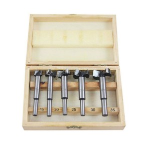 Wood Hole Saw Supplier - 15-35mm 5pcs Hinge Boring Forstner Drill Bit Kit