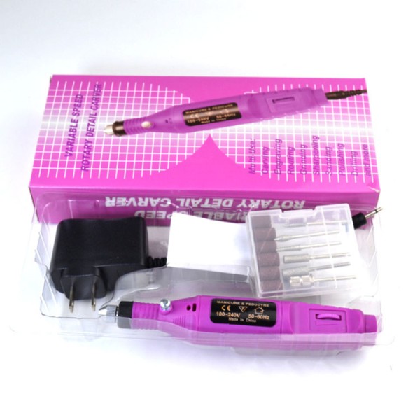 Nail Drill Machine Supplier - 1 Set Professional Electric Manicure Pedicure Set