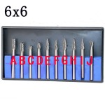 Carbide Rotary File Factory - 6x6 Tungsten Steel Carbide Drill Electric Milling