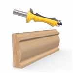 Router Bit Factory - 1PC Door & Window Casing 1/2" Shank Line Knife