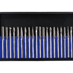 Dremel Router Bit Supplier - 20pcs 1/8" HSS Mini Drill Cutting Grinding Bits