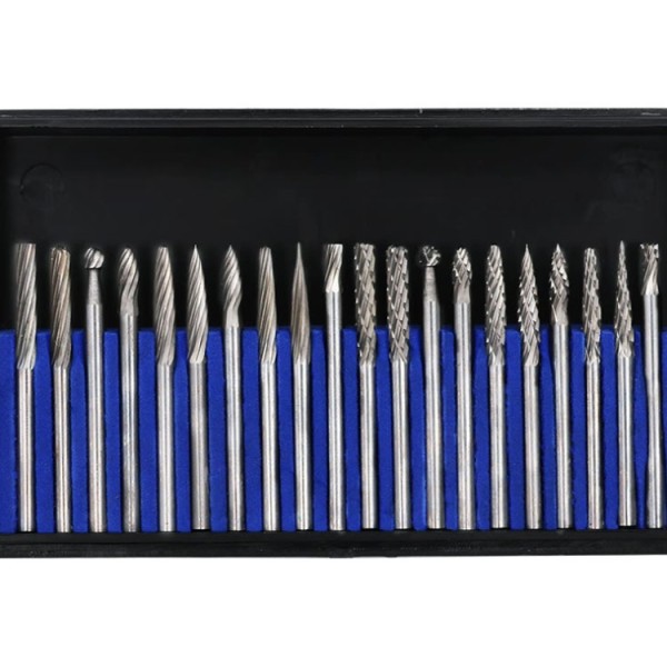 Dremel Router Bit Supplier - 20pcs 1/8" HSS Mini Drill Cutting Grinding Bits