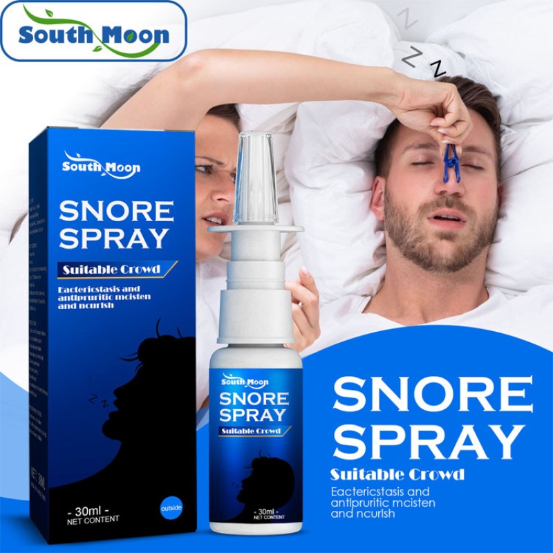 Snoring Spray Factory - South Moon 30ml Anti-Snoring Relieve Stuffy Nose