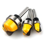 Router Bit Manufacturer - 1 Pc Round Nose Bit with Bottom Bearing 1/4*3/4