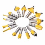 Router Bit Set Supplier - 5 Bit Casing & Base Molding 8mm Shank CNC Cutter