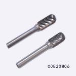 Carbide Burrs Factory - 6mm Shank 100mm Long Double Cut Tungsten Burr