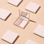 Highlighter Palette Supplier - Double Color Baked Pressed Powder Highlighter