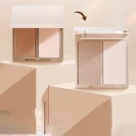 Highlighter Palette Supplier - Double Color Baked Pressed Powder Highlighter