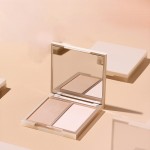 Highlighter Palette Supplier - Double Color Baked Pressed Powder Highlighter