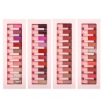 Lip Gloss Set Supplier - 10pcs Mini Long Wearing High Shine Waterproof Nude