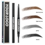 Eyebrow Pencil Supplier - Custom Logo New Trending Waterproof Long Lasting