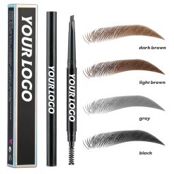 Eyebrow Pencil Supplier - Custom Logo New Trending Waterproof Long Lasting