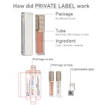 Lip Gloss Factory - Multiple Tube 151 Color Options Custom Print Logo OEM